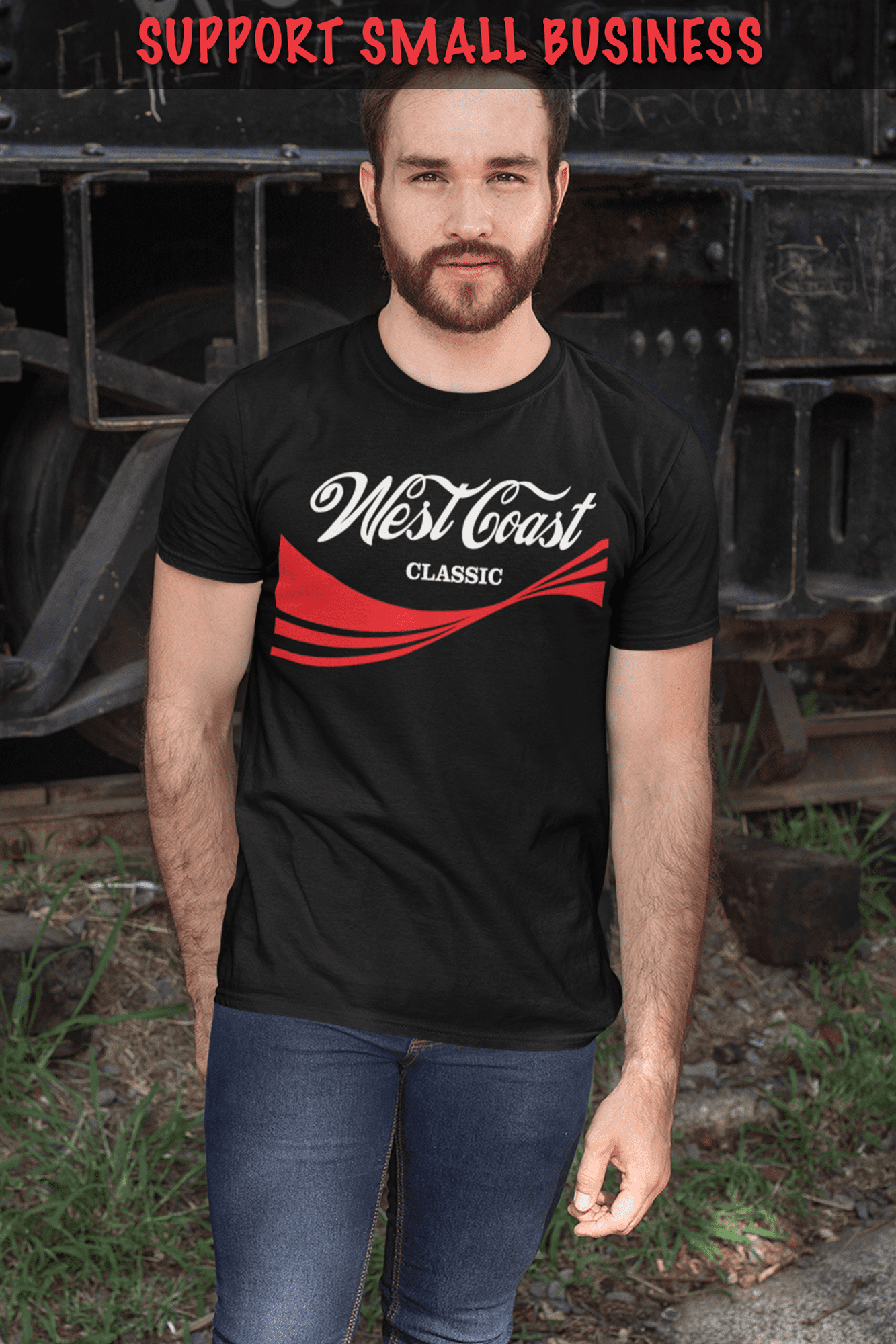 ShirtBANC West Coast Classic Cali Mens Shirt California Lifestyle Culture Tee