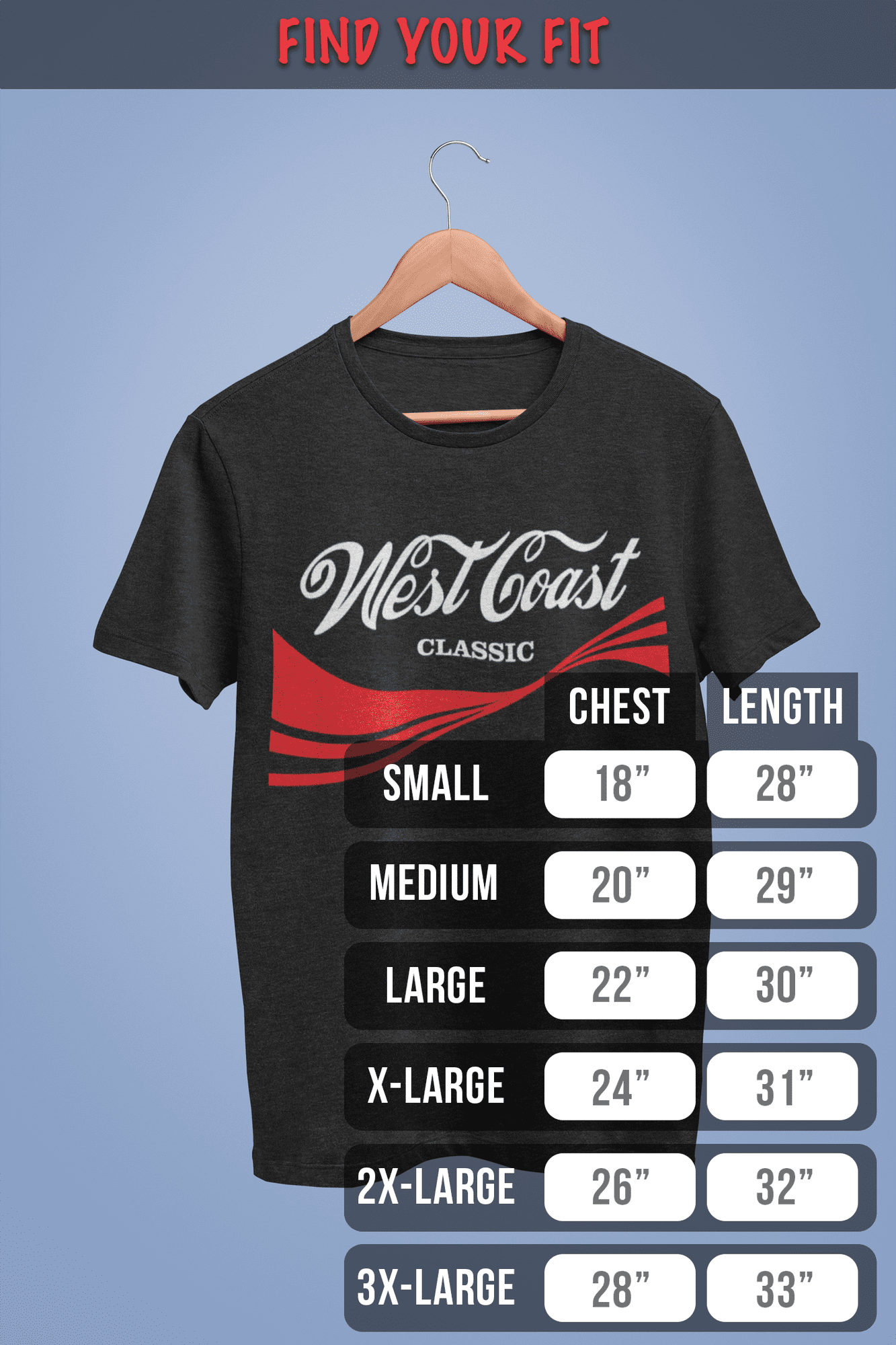 ShirtBANC West Coast Classic Cali Mens Shirt California Lifestyle Culture Tee